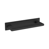 Baldwin Transitional Back Plate 4" CTC (4940) in Satin Black