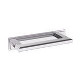 Baldwin Transitional Back Plate 4" CTC (4940) in Polished Chrome