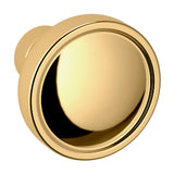 Baldwin Tulip Cabinet Knob 1-1/4" diameter (4402) in Lifetime (PVD) Polished Brass