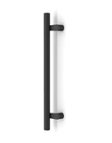 Pro-Line Series: PostMount Offset Pull Handle Back-to-Back 316 Exterior Grade Stainless Steel Alloy