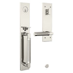 Baldwin Estate 85317 Gramercy Knurled Full Escutcheon Emergency Egress