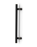 Pro-Line Series: PostMount Offset Pull Handle Back-to-Back 316 Exterior Grade Stainless Steel Alloy