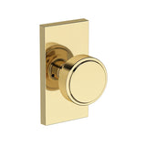 Vashon Knob with Contemporary 5" Rose- Privacy