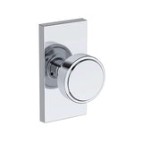 Vashon Knob with Contemporary 5" Rose- Privacy
