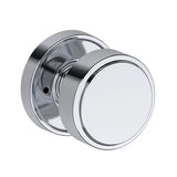 Vashon Knob with Recessed Round Rose- Privacy