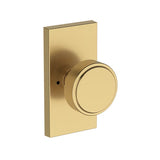 Vashon Knob with Contemporary 5" Rose- Privacy