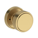 Vashon Knob with Recessed Round Rose- Privacy
