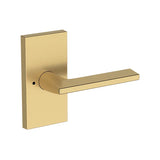 Anaheim Hills Lever with Contemporary 5" Rose- Privacy