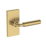 La Conner Lever with Contemporary 5" Rose- Privacy