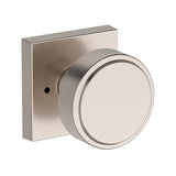 Vashon Knob with Contemporary Square Rose- Privacy