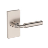 La Conner Lever with Contemporary 5" Rose- Privacy