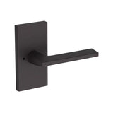 Anaheim Hills Lever with Contemporary 5" Rose- Privacy