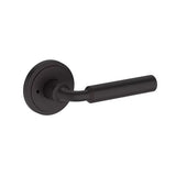 La Conner Lever with Stepped Round Rose- Privacy