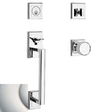 Baldwin Estate - 85310 Hollywood Hills Sectional Trim Handleset with Knob – Single Cylinder / Full Dummy