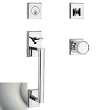 Baldwin Estate - 85310 Hollywood Hills Sectional Trim Handleset with Knob – Single Cylinder / Full Dummy