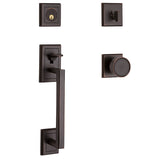 Baldwin Estate - 85310 Hollywood Hills Sectional Trim Handleset with Knob – Single Cylinder / Full Dummy