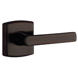 Baldwin Estate - 5485V Soho Lever - Passage and Privacy Function with R026 Rose